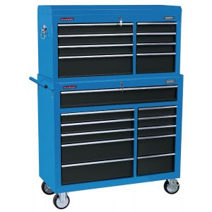 Draper - 40" Combined Roller Cabinet and Tool Chest (19 Drawer)
