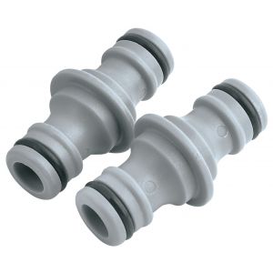 Draper - Two-Way Hose Connector (twin pack)
