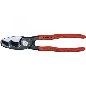 Draper - Knipex 95 11 200 200mm Copper or Aluminium Only Cable Shear