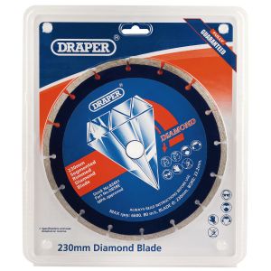Draper - 230 x 22.2mm Segmented Rim Diamond Blade