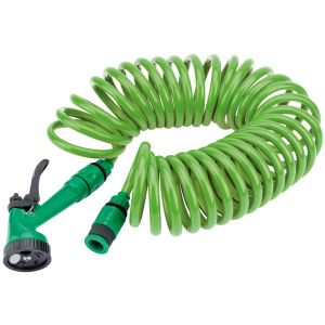 Draper - Recoil Hose with Spray Gun and Tap Connector (10m)