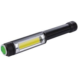 Draper - 5W COB LED Aluminium Work light (3 x AA Batteries Supplied)
