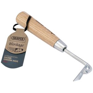 Draper - Draper Heritage Stainless Steel Onion Hoe With Ash Handle