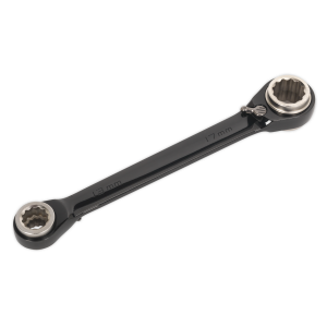 Sealey Ratchet Ring Spanner 4-in-1 Reversible Metric AK7979