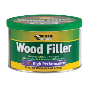 Everbuild 2-Part High-Performance Wood Filler Mahogany 500g