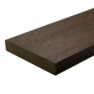 NewTechWood UltraShield Composite Decking Walnut 2.2m Square Edge Solid Board