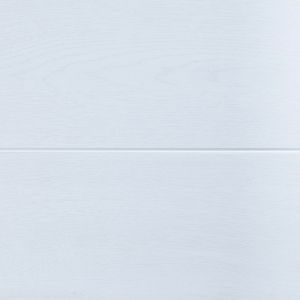 Proplas PVC Panelling White Wood V Embedded High Gloss 8mm 4.0m X 250mm 