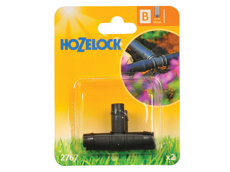 Pack 5 Hozelock Hozelock 7025 T Piece 4mm 7025 0000 5010646058100 