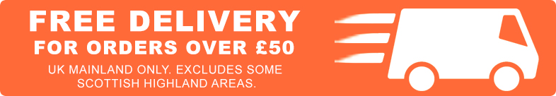 Free Delivery On Orders Over £50